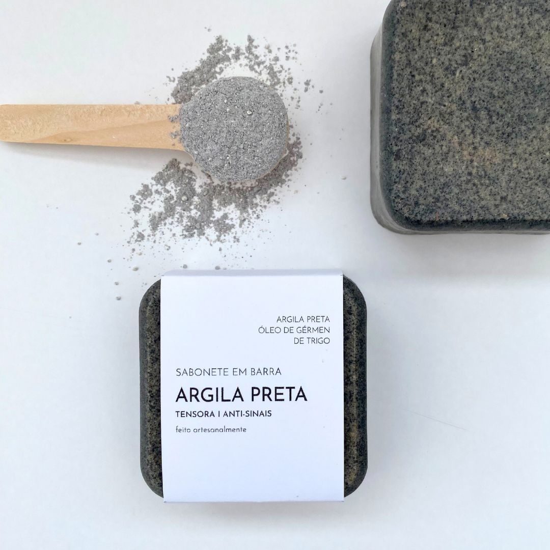 Sabonete de Argila Preta