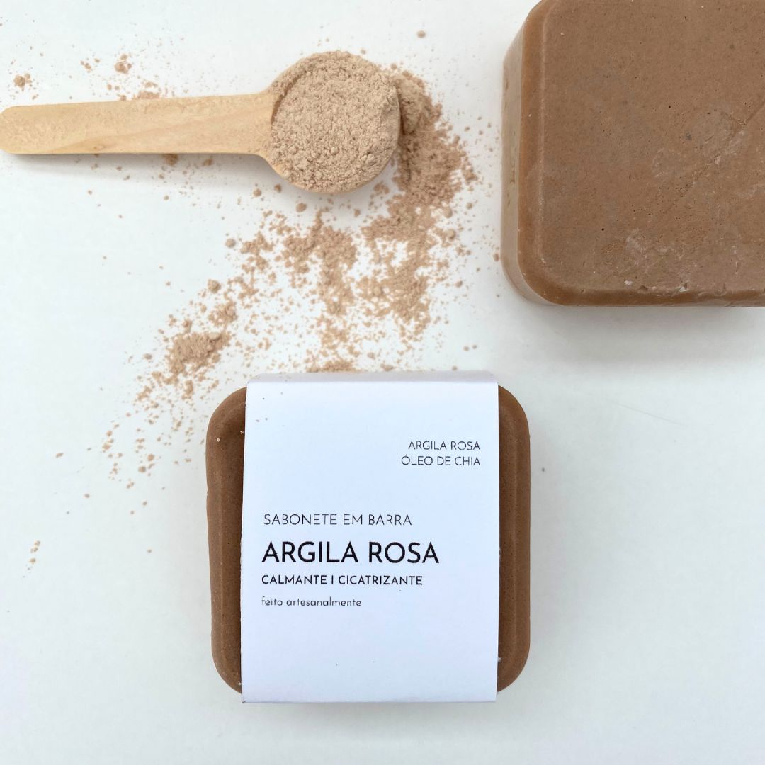 Sabonete de Argila Rosa