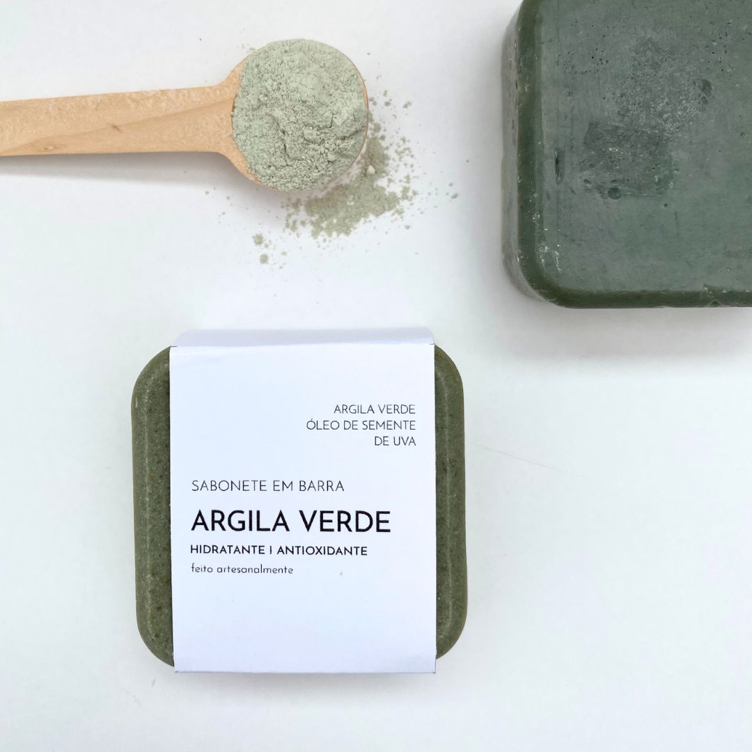Sabonete de Argila Verde