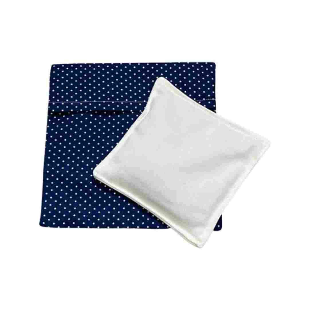 Almofada Térmica Aromática Amamentação - Azul Marinho