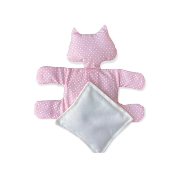 Almofada Térmica Aromática Bebês - Gatinho Rosa
