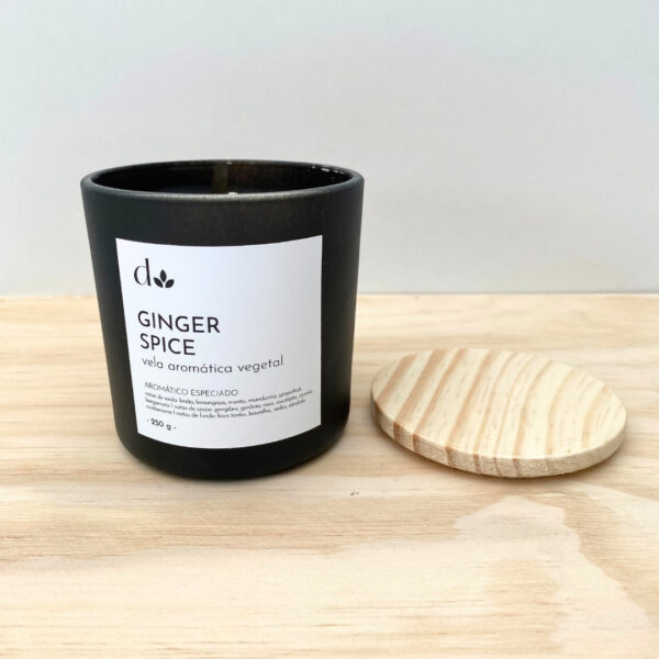 Vela Aromática Vegetal Ginger Spice - Image 3
