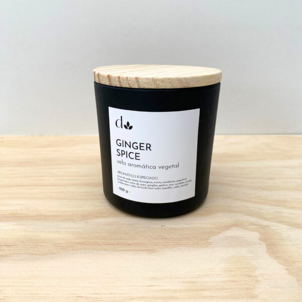 Vela Aromática Vegetal Ginger Spice - Image 4