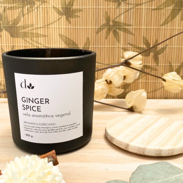 Vela Aromática Vegetal Ginger Spice - Image 2