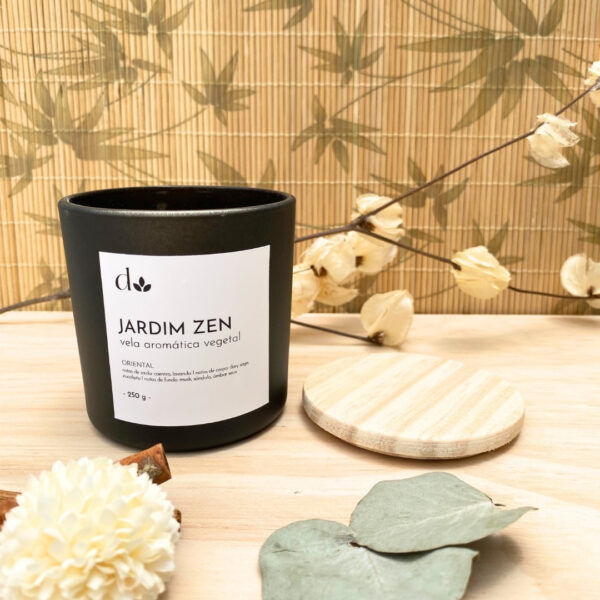 Vela Aromática Vegetal Jardim Zen - Image 2
