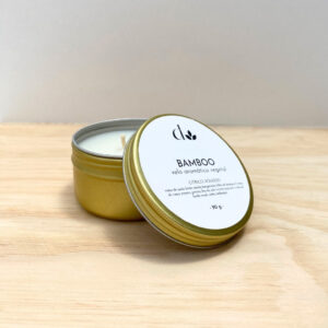 Mini Vela Aromática Vegetal Jardim Secreto