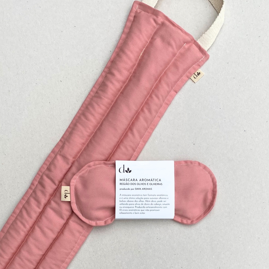 Kit Especial Almofadas Aromáticas - Rosa Antigo - Imagem 2